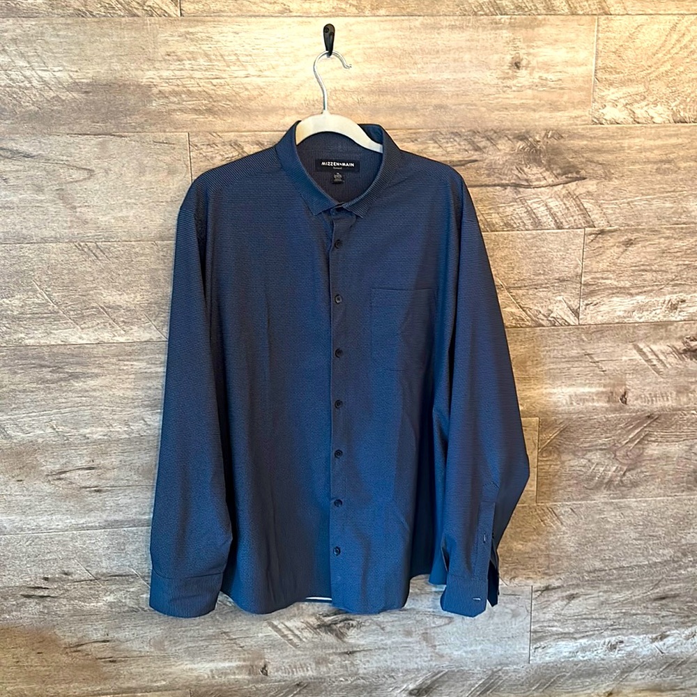 MIZZEN + MAIN XL Leeward No Tuck Dress Shirt